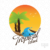 tropical island logo